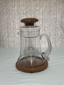 Mod Dolphin Pitcher with Teakwood